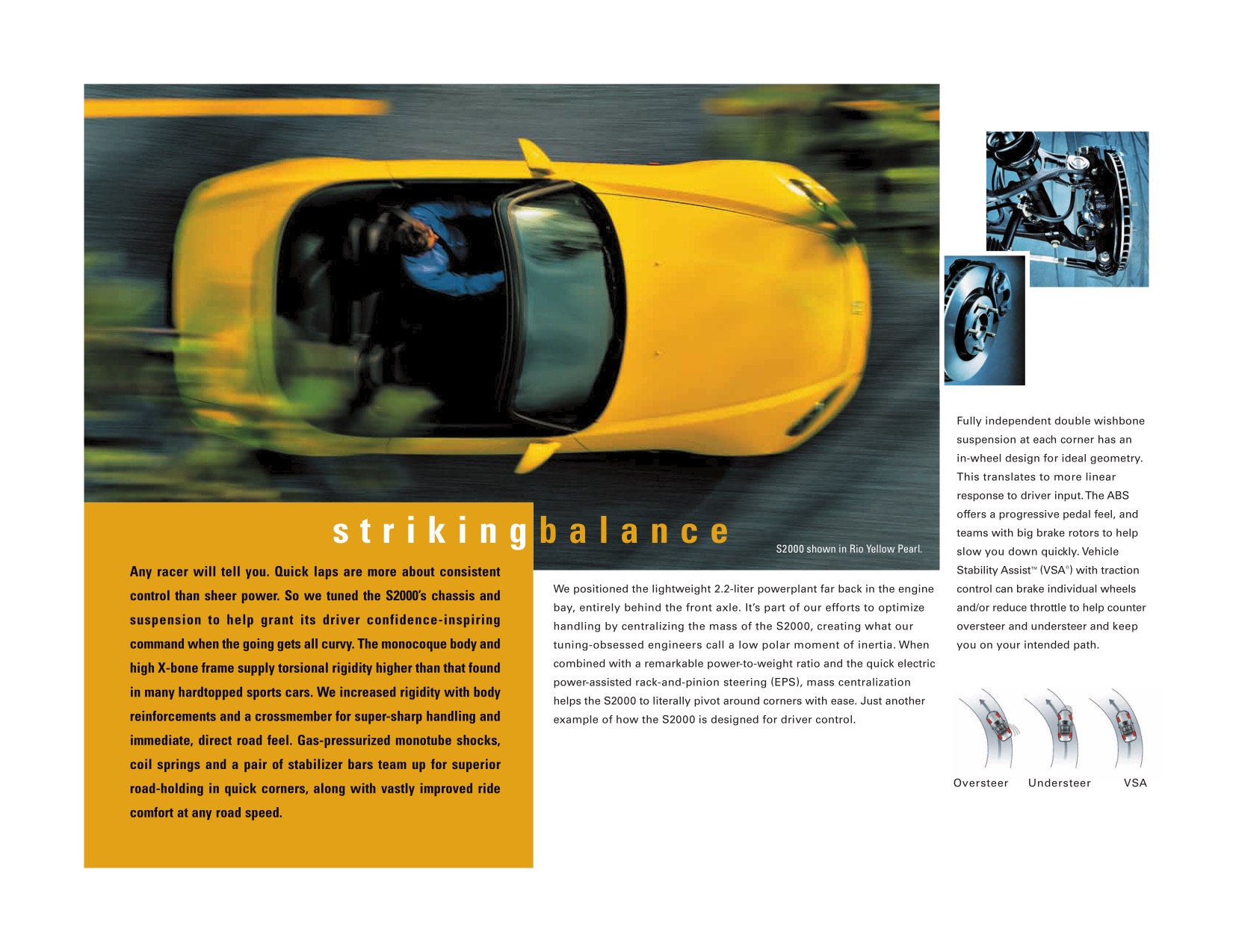 2007 Honda S2000 Brochure Page 5